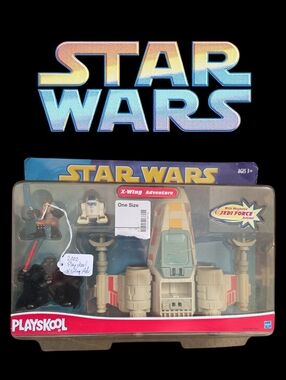 New Vintage Star Wars  X-Wing Adventure with Magnetic Jeti Force Playschool